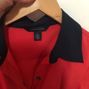 Beautiful classic style coral red TH dress